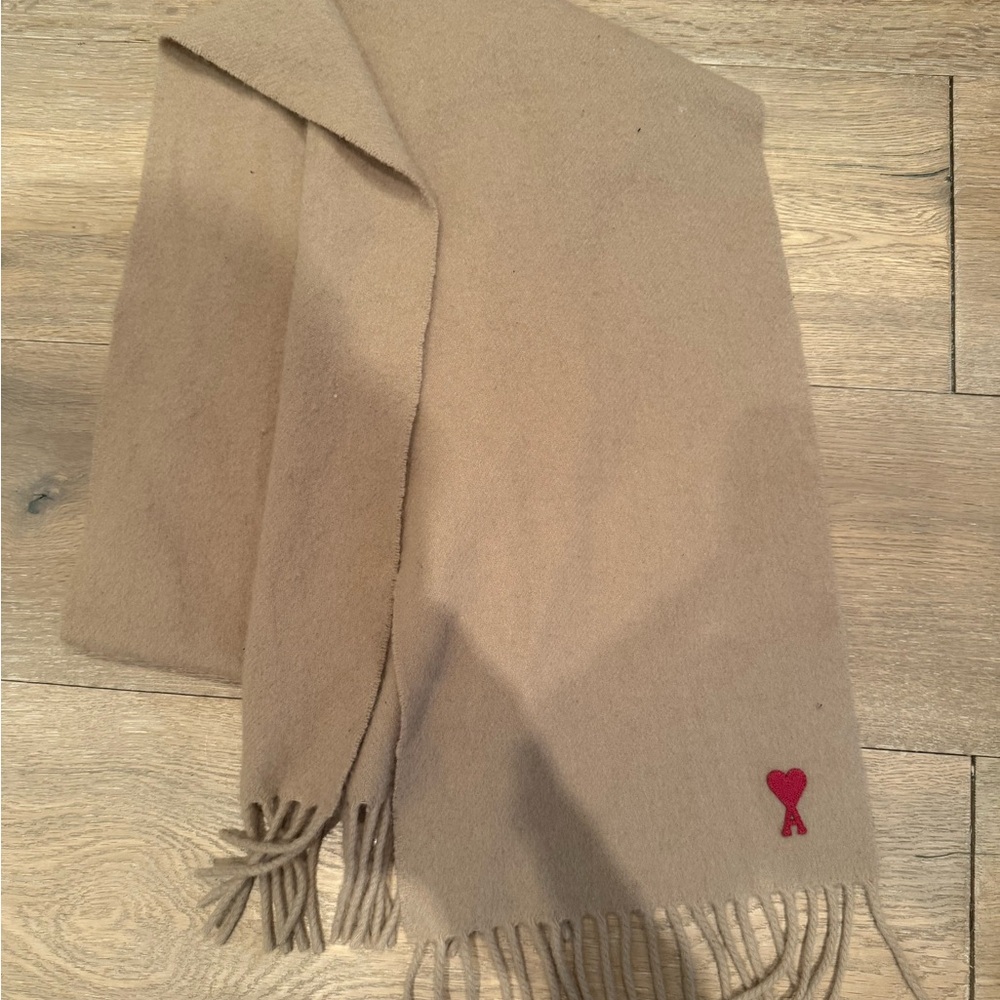 Ami Alexandre Mattiussi ( authentic) Beige Scarf